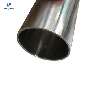 Tubería inox cepillada con satén de acero inoxidable SS 304